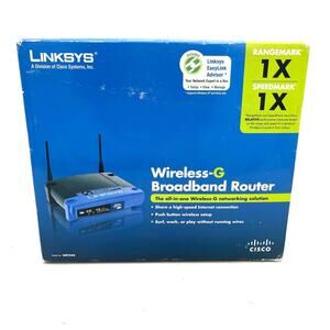 Linksys Wireless-G Broadband Router (WRT54G) All-in-One UNTESTED